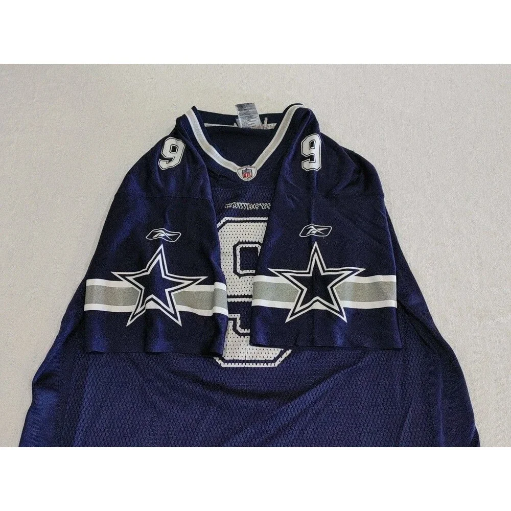 Vintage Reebok Dallas Cowboys Tony Romo #9 Jersey Youth Size XL (18-20) 2000’s